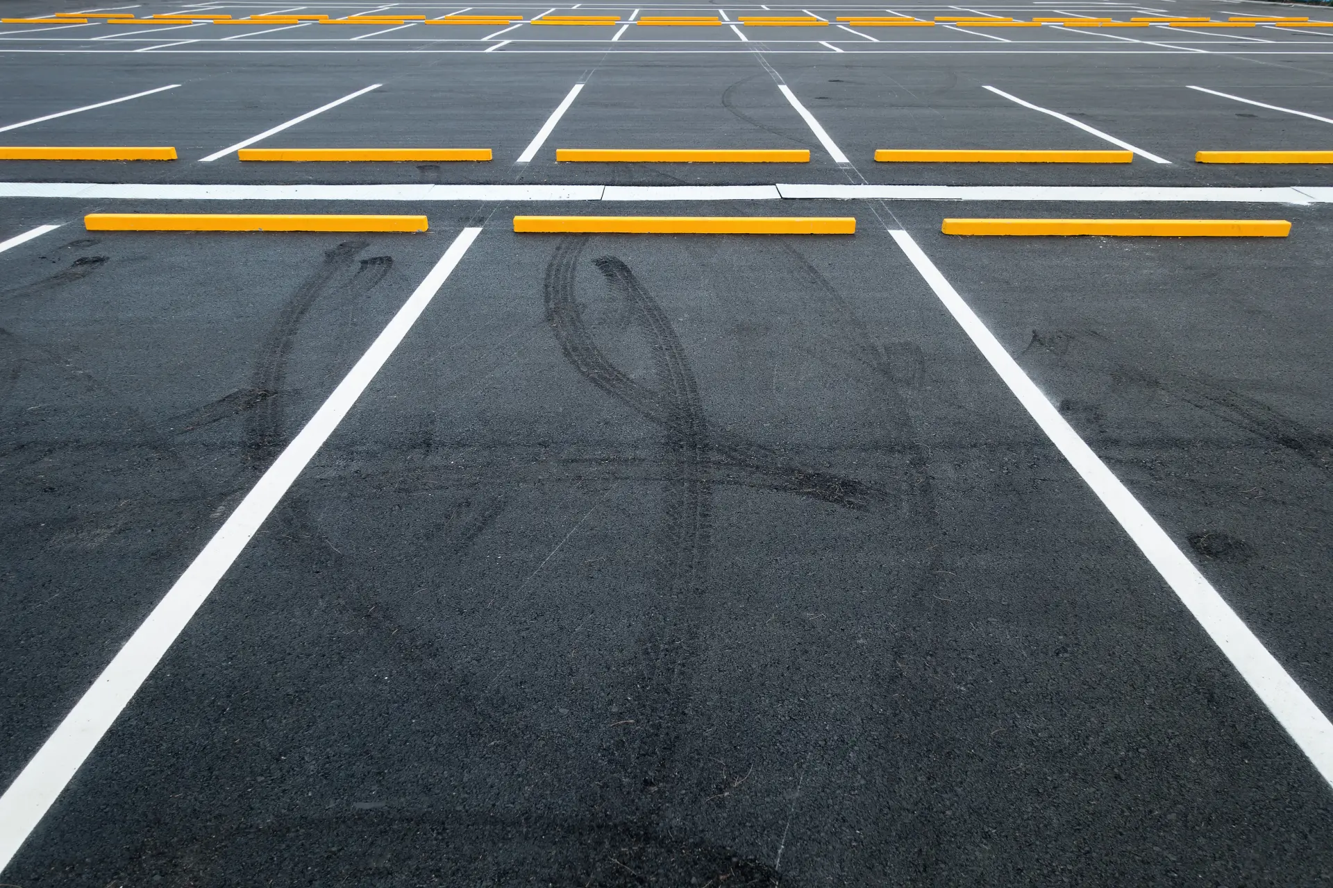 Parking space striping McKinney TX